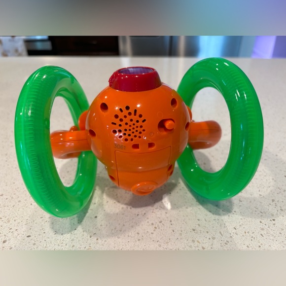 Bright starts roll and glow monkey baby toy with lights and melodies - Picture 3 of 4